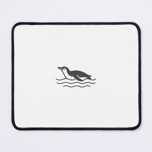 Item preview, Swimming Penguin Symbol designed and sold by TheBigbridge.
