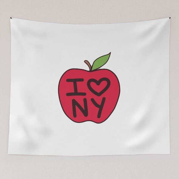 Item preview, I Heart NY Apple designed and sold by amaryllis165.