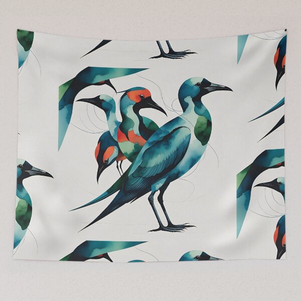 Item preview, Frigate Bird Abstract designed and sold by dcohea.