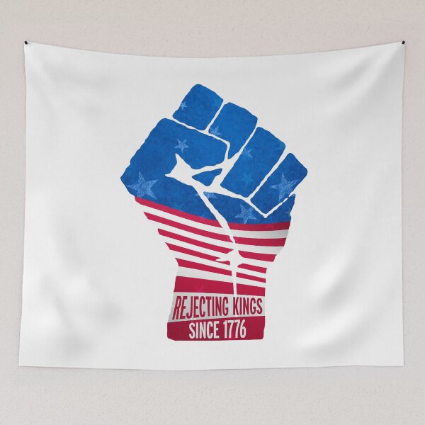Item preview, Rejecting Kings Since 1776 fist designed and sold by beedevil3.