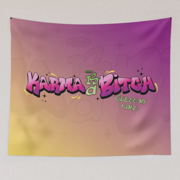 Item preview, Karma is a Bitch sarcastic design designed and sold by SimonaArtDesign.