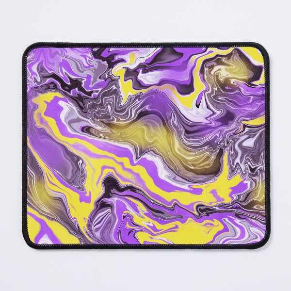 Item preview, Non-binary Marbled Abstract Digital Art designed and sold by EBParsley.