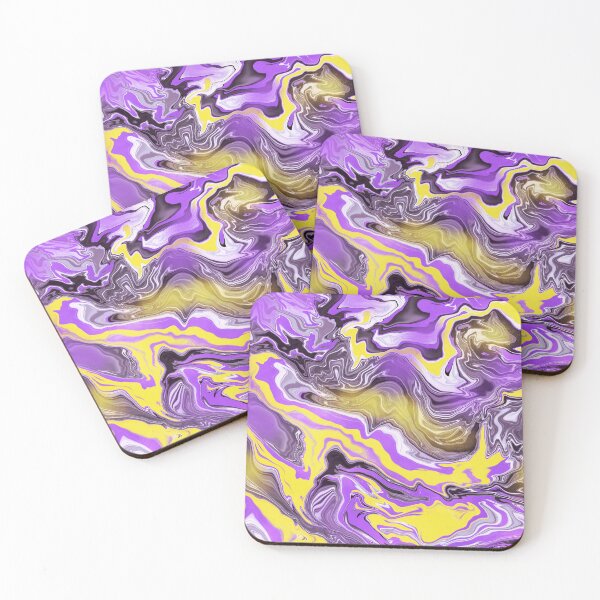 Item preview, Non-binary Marbled Abstract Digital Art designed and sold by EBParsley.