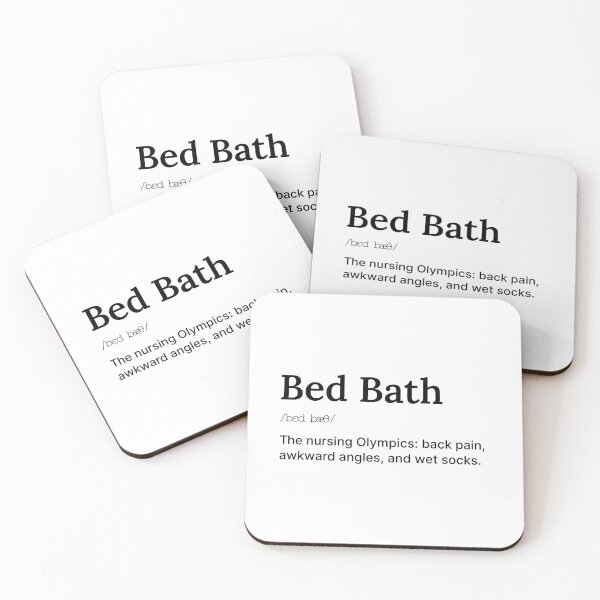 Item preview, Bed Bath Chart Repeat designed and sold by RizVibes.