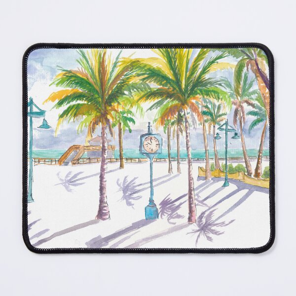 Item preview, Timeless Charm at Fort Myers Beach Times Square Scene designed and sold by artshop77.