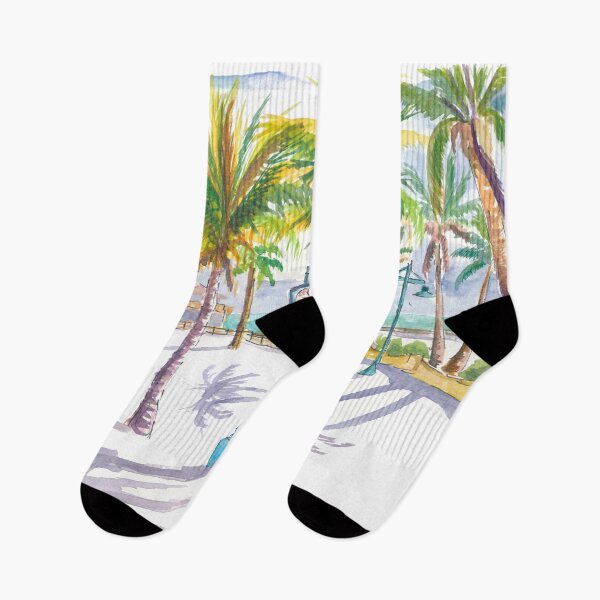 Item preview, Timeless Charm at Fort Myers Beach Times Square Scene designed and sold by artshop77.