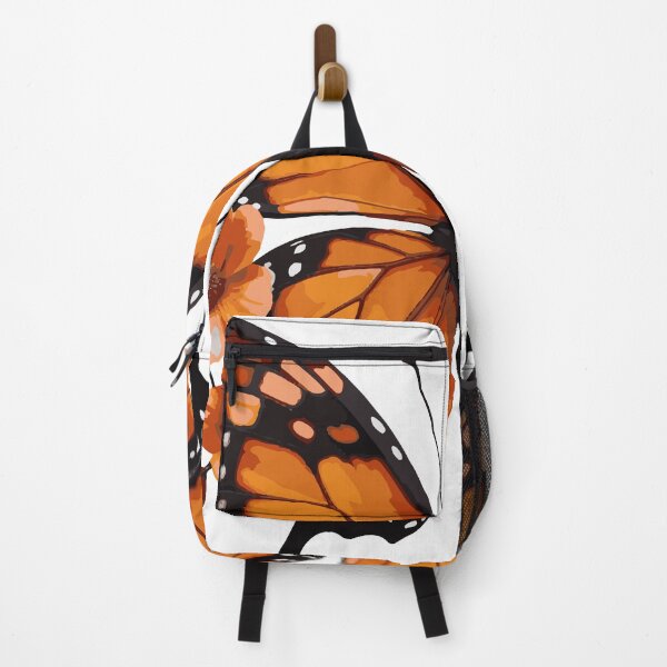 Item preview, Monarch Butterfly Stickers with Flowers – Cute Orange Clipart Set designed and sold by Dailyprintstyle.