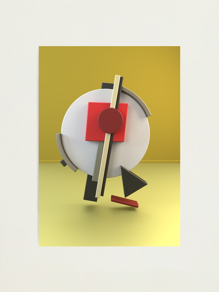 Lamina Fotografica Constructivismo Y Suprematismo En El Estilo De