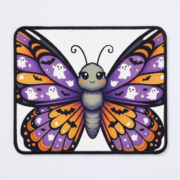 Item preview, Monarch Butterfly Stickers with Flowers – Cute Orange Clipart Set designed and sold by Dailyprintstyle.