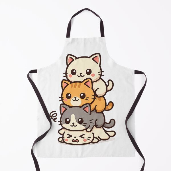 Item preview, Kawaii Cat Pyramid – The Last One Crashed! designed and sold by OTSC.