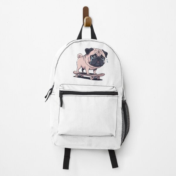 Item preview, The Crying Skateboarding Pug designed and sold by Galtero.