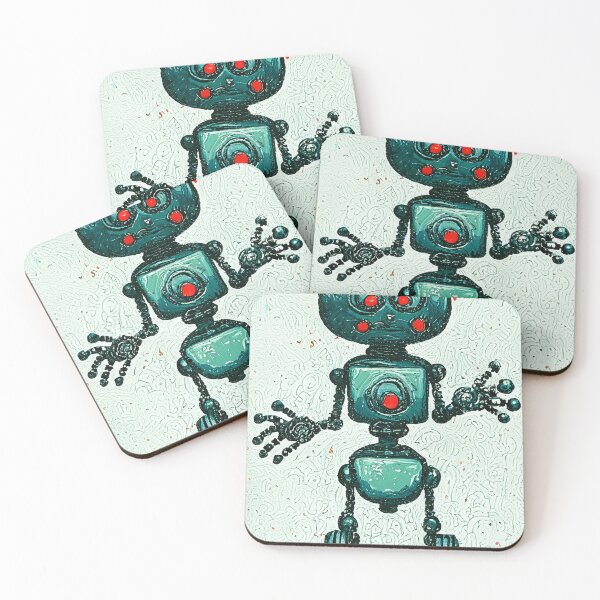 Item preview, Robot illustration designed and sold by Photopat.