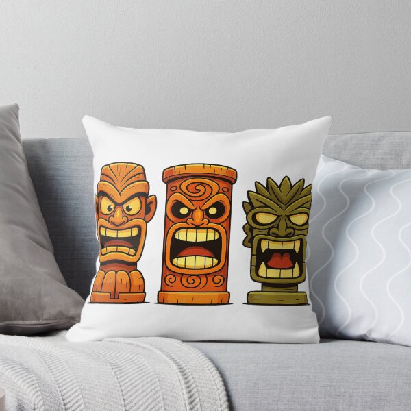 Item preview, Angry Tiki Masks – UGA BUGA designed and sold by Kunst-Shirt.
