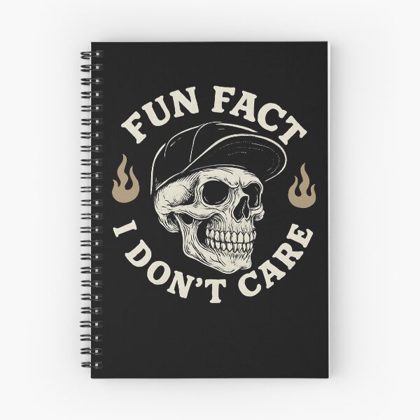 Item preview, Fun Fact I Don't Care - Funny Skeleton Halloween Sarcastic designed and sold by BornBorn.