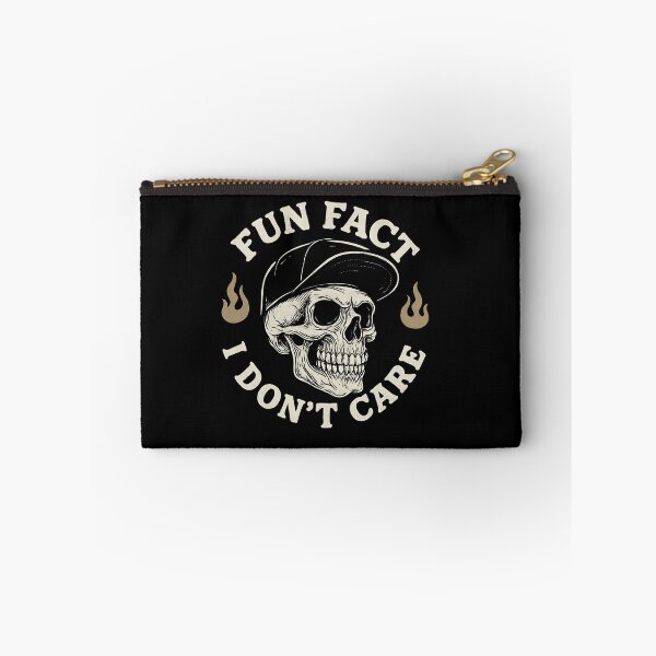 Item preview, Fun Fact I Don't Care - Funny Skeleton Halloween Sarcastic designed and sold by BornBorn.