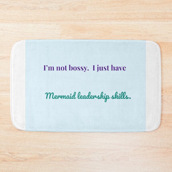 Item preview, Mermaid Leadership Skills – Funny Ocean Bossy Quote Shirt designed and sold by KWkindwaves.