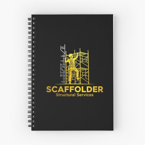 Item preview, Scaffolder Logo - Construction Balance and Bravery designed and sold by Digital Dreams Arts.