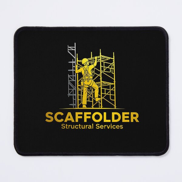 Item preview, Scaffolder Logo - Construction Balance and Bravery designed and sold by Digital Dreams Arts.