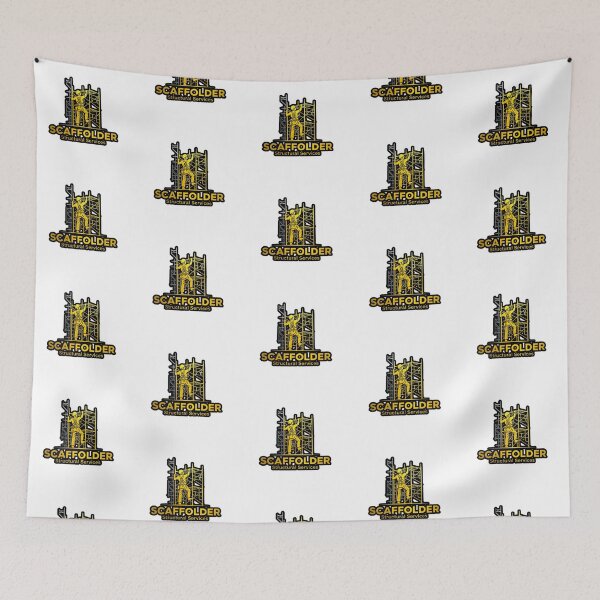 Item preview, Scaffolder Logo - Construction Balance and Bravery designed and sold by Digital Dreams Arts.