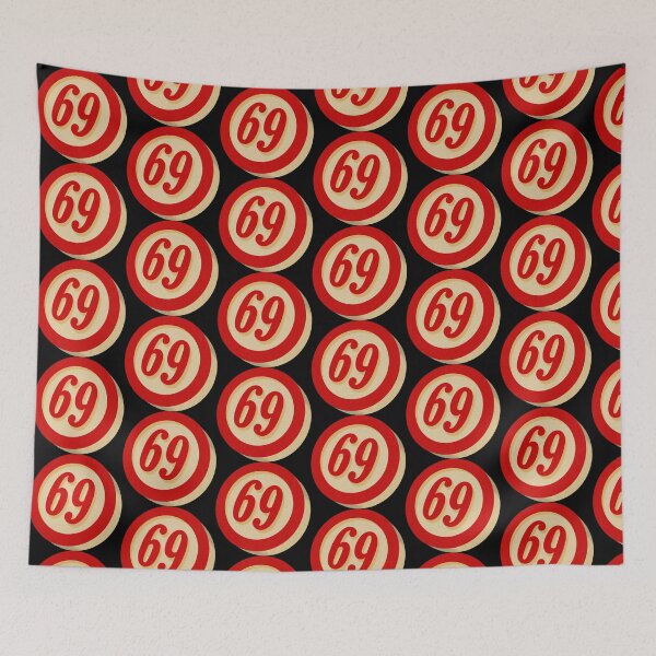 Item preview, Vintage Tombola Number 69 – Italian Tombola designed and sold by RiciPaneto.