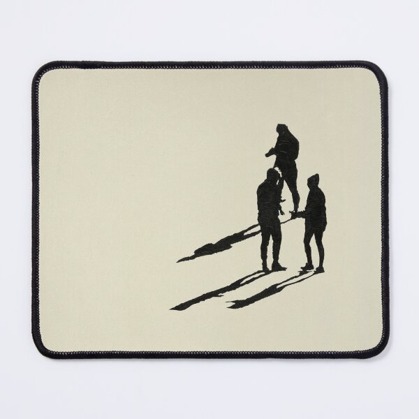 Item preview, Shadows and Silhouettes - Three Figures Standing  designed and sold by Lara CJ Art.