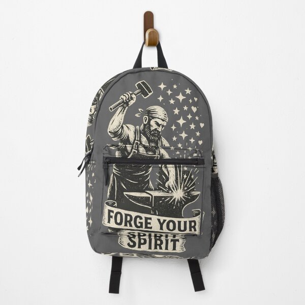 Item preview, Blacksmith Forging Spirit Stars Empowerment Illustration designed and sold by Shoot-The-Moon.