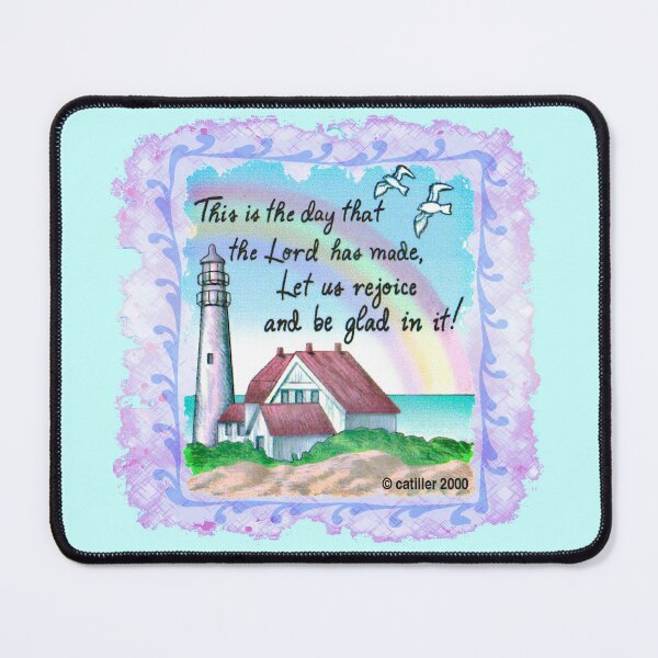 Item preview, Rejoice Lighthouse Christian designed and sold by artmuvz.