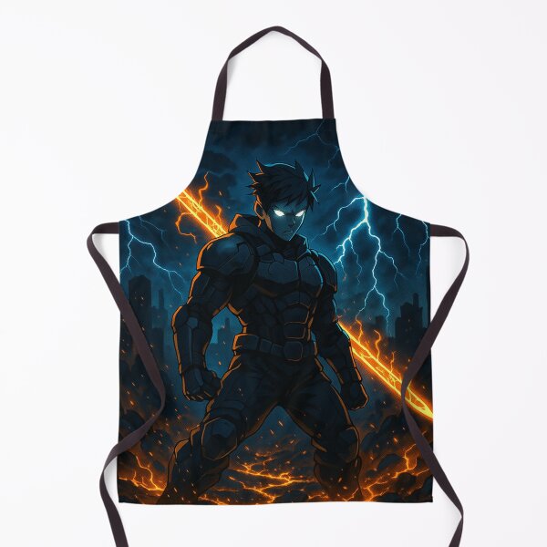 Item preview, "Demon Surge – Dark-Energy Fighter (Original Character)" designed and sold by Treyyu.