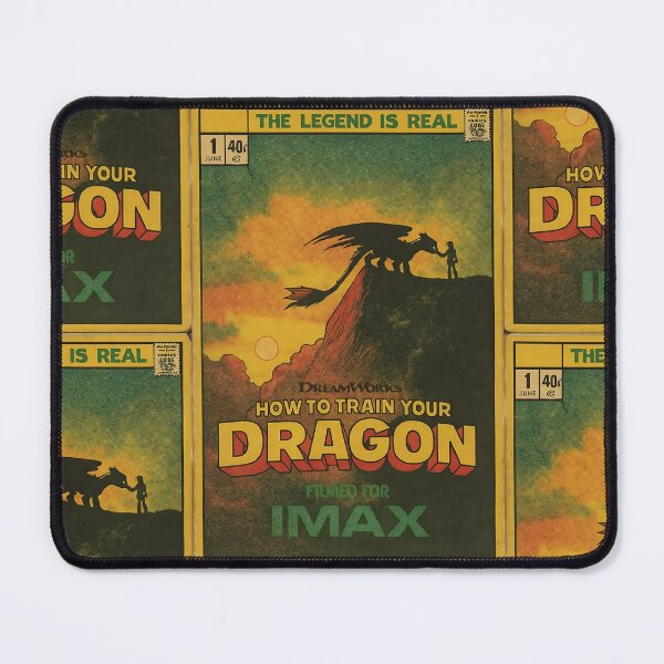 Item preview, Epic Live‑Action Dragon Rider Poster – How to Train Your Dragon Remake 70s style designed and sold by AS94 Creative Designs.