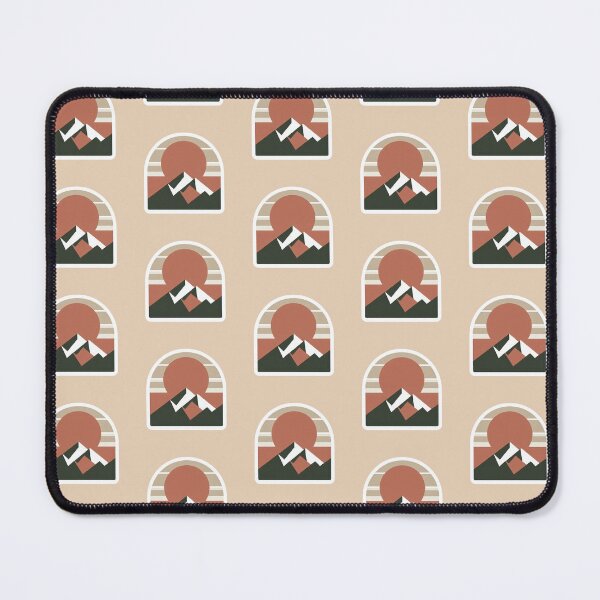 Item preview, Earthrise: Minimal Mountain Scene designed and sold by FanPitstop.