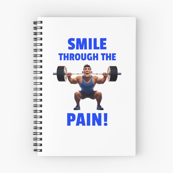 Item preview, Smile Through The Pain (Workout T-shirt) designed and sold by Danny's Tees.