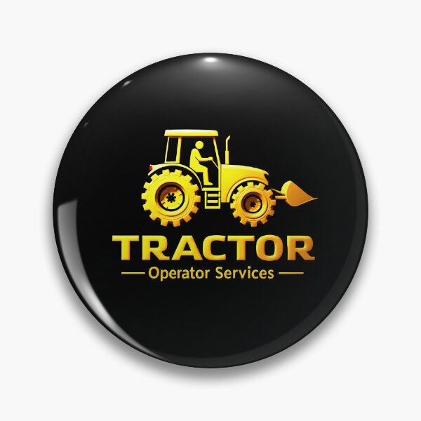 Item preview, Tractor Operator - Farm Machinery Emblem designed and sold by Digital Dreams Arts.