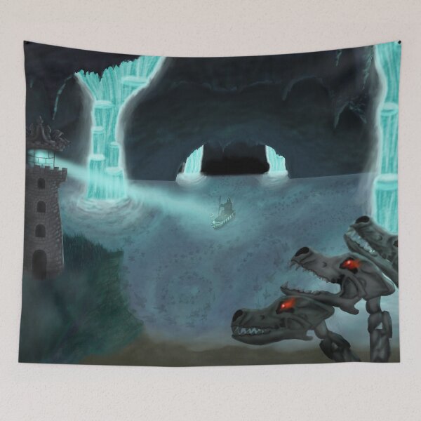 Item preview, Lighthouse on the River of The Dead designed and sold by Strings & Wings.