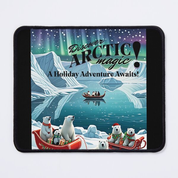 Item preview, Discover Arctic Magic - Holiday Adventure Design designed and sold by PIXelayDesigns.