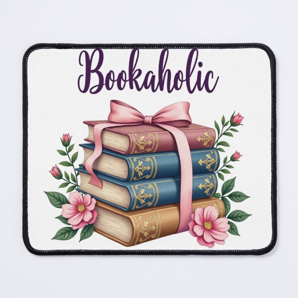 Item preview, Feminine Floral Romance of Reading Bookaholic Design designed and sold by highvibz72.