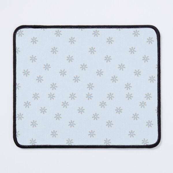 Item preview, cute blue flower pattern designed and sold by Starbubblepress.
