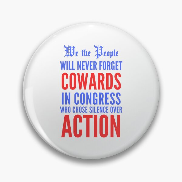 Item preview, We the People Demand Accountability: Anti Cowardice Political Statement designed and sold by elynne9.