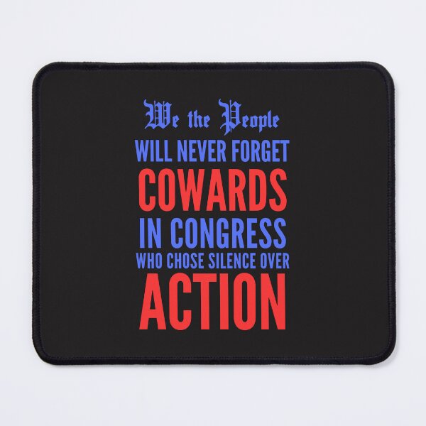 Item preview, We the People Demand Accountability: Anti Cowardice Political Statement designed and sold by elynne9.
