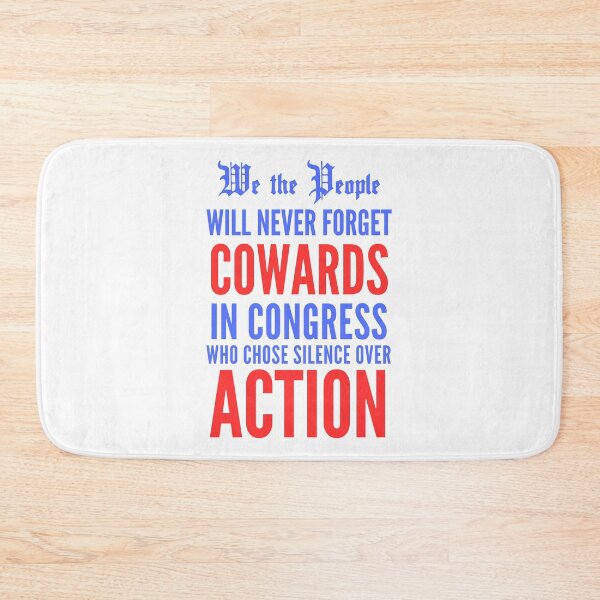 Item preview, We the People Demand Accountability: Anti Cowardice Political Statement designed and sold by elynne9.