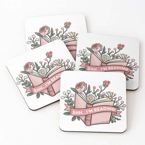 Item preview, Shh I'm Reading designed and sold by FloraliteCo.