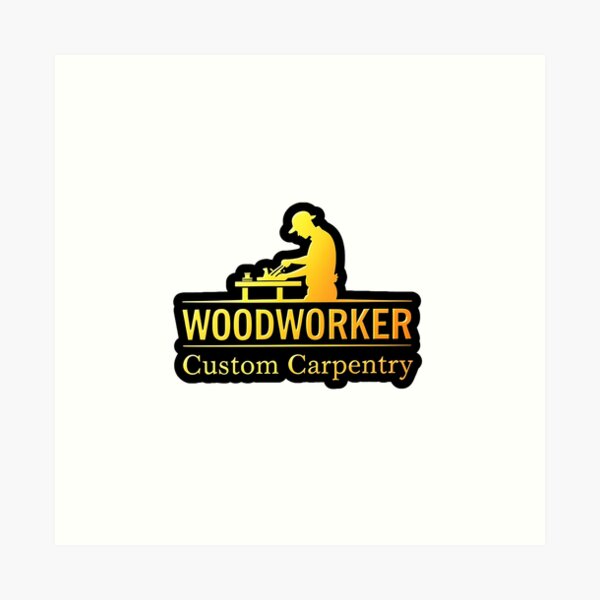 Item preview, Woodworker – Skilled Wood Artisans designed and sold by Digital Dreams Arts.