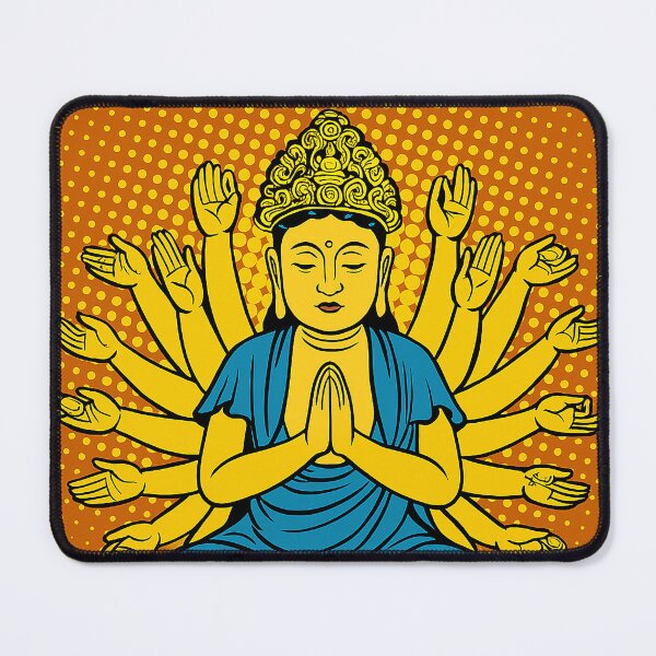 Artikelvorschau, Tausendhändiges Guanyin von Dazu entworfen und verkauft von ZipZappa.