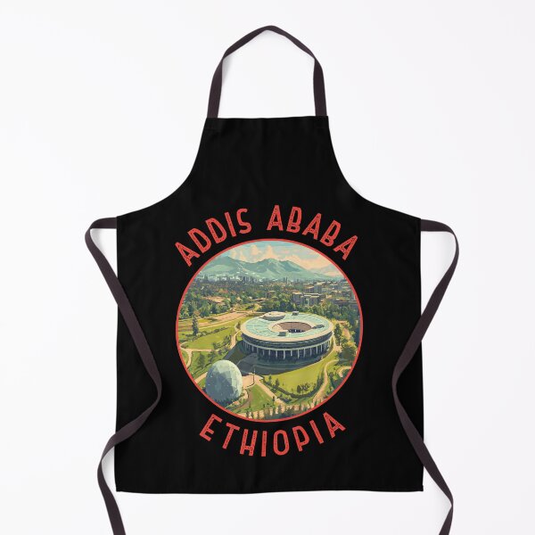 Item preview, Addis Ababa Ethiopia Retro Distressed Circle designed and sold by KrisSidDesigns.