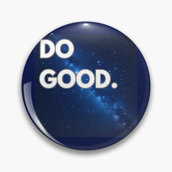 Item preview, Do Good. Inspirational Quote Typography on Starry Night Sky Background designed and sold by Khamique.