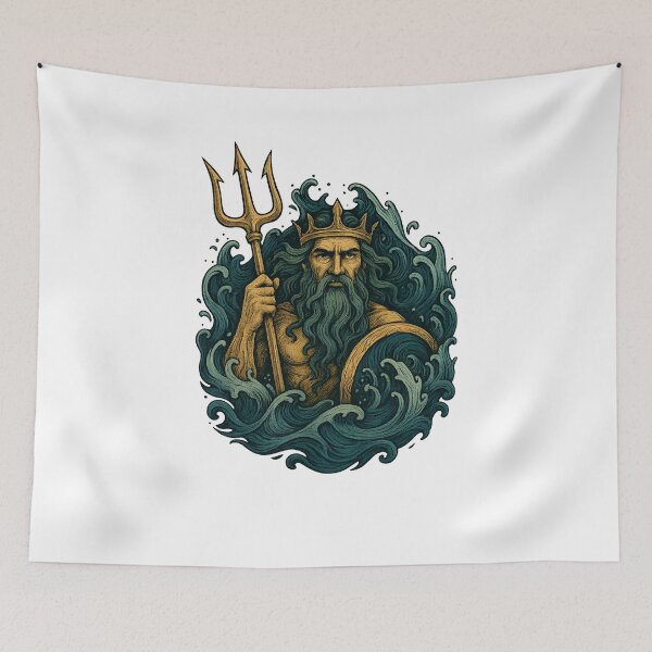 Item preview, Poseidon – God of the Sea designed and sold by Nuvijo.