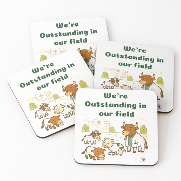 Item preview, We're Outstanding in our field, Medical professionals designed and sold by Mertonopolis.
