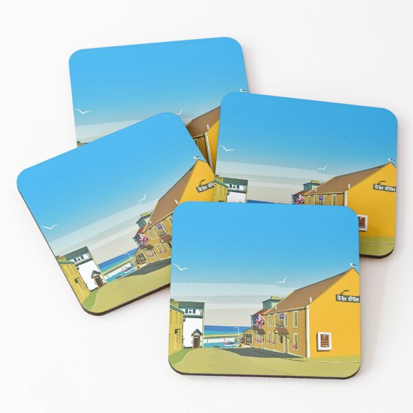 Item preview, Seahouses (The Olde Ship) designed and sold by Richard O'Neill Art.
