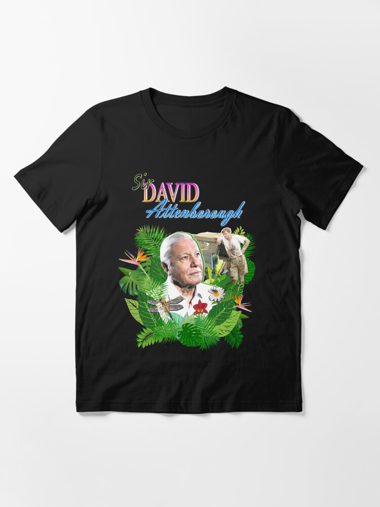Alternate view of Sir David Attenborough Essential T-Shirt
