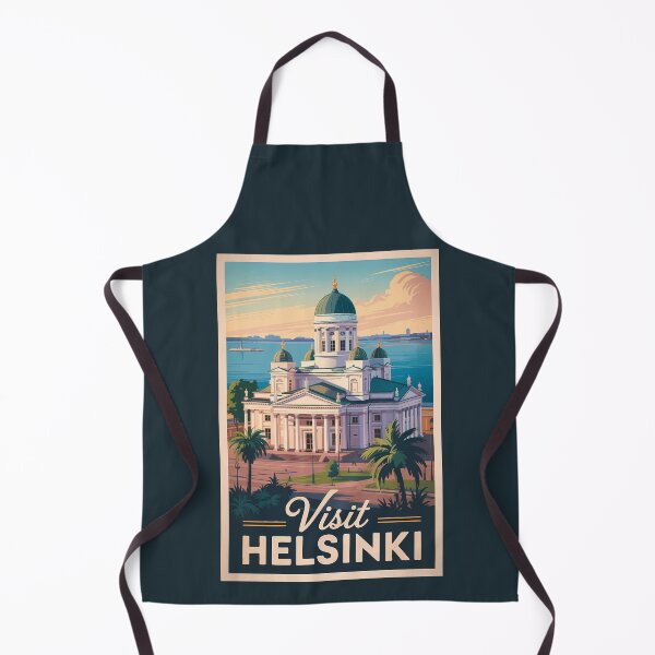 Item preview, Helsinki Finland Cathedral Travel Art Vintage designed and sold by KrisSidDesigns.