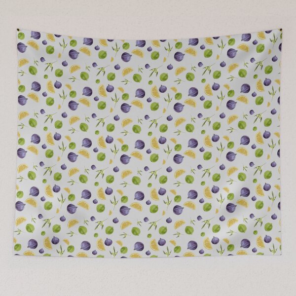 Item preview, Fig, Lemon and Lime Pattern designed and sold by JodieSimone.